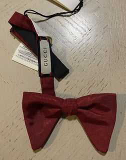 Neue Gucci-Fliege Rot, hergestellt in Italien
