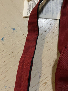 Neue Gucci-Fliege Rot, hergestellt in Italien