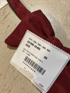 Neue Gucci-Fliege Rot, hergestellt in Italien