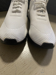 Neue 695 $ Kiton leichte Herren-Sockensneaker in Weiß, Größe 10 US/43 EU, Italien