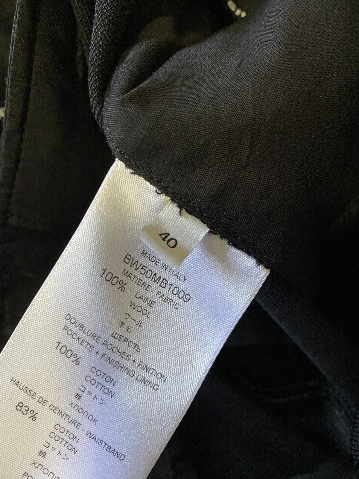Neue 990 $ Givenchy Damen Woll-Zigarettenhose Schwarz 8 US/40 It Italien