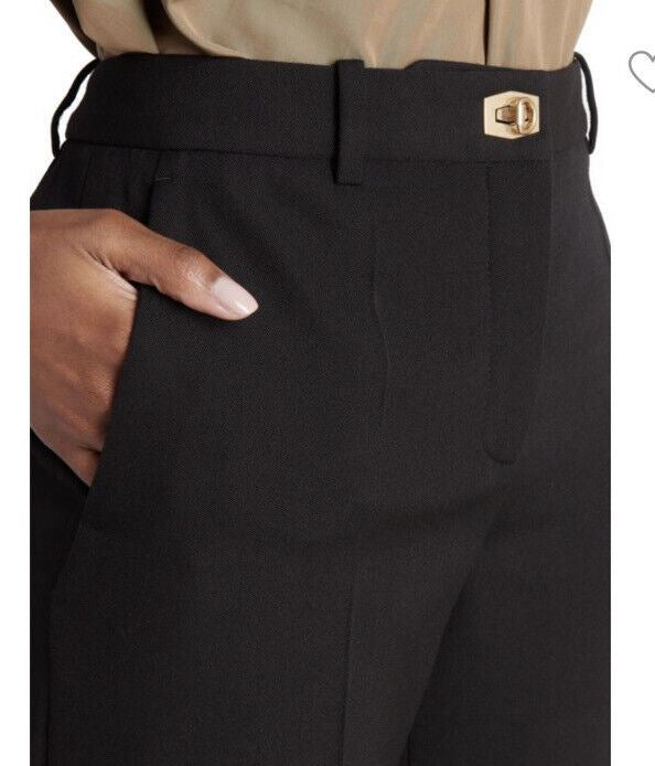 Новые женские шерстяные брюки-сигареты от Живанши, черные, 8 США/40, Италия, $990