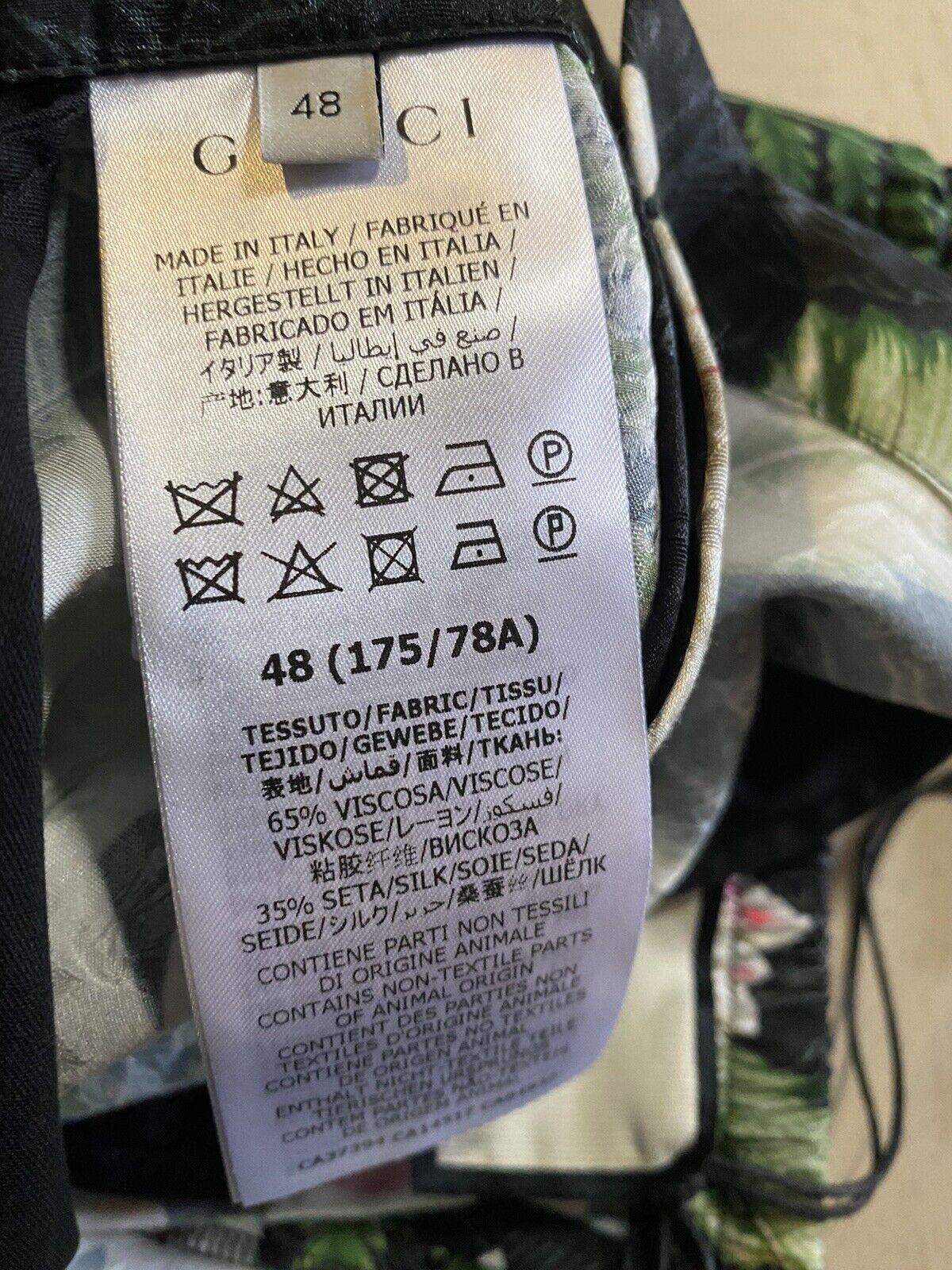 Мужские шорты Gucci Soul Monogram за 980 долларов NWT, черные/зеленые/мульти, 32 США/48