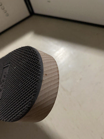 Gucci Women’s Sandal Wood/Leather Shoes Beige 9 US ( 39 Eu ) Italy