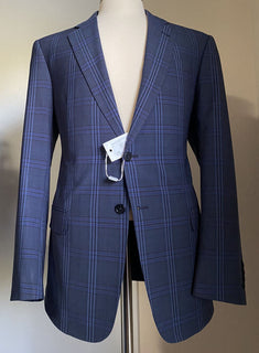 Neu mit Etikett: 1495 $ Armani Collezioni Herren Sportmantel Blazer Blau 42R US/52R Eu