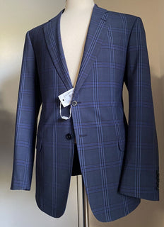 Neu mit Etikett: 1495 $ Armani Collezioni Herren Sportmantel Blazer Blau 42R US/52R Eu