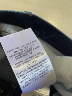 Neu mit Etikett: Gucci Herrenjeans, verwaschenes Denim, schmal zulaufende Hose, Blau, 30 US Italien