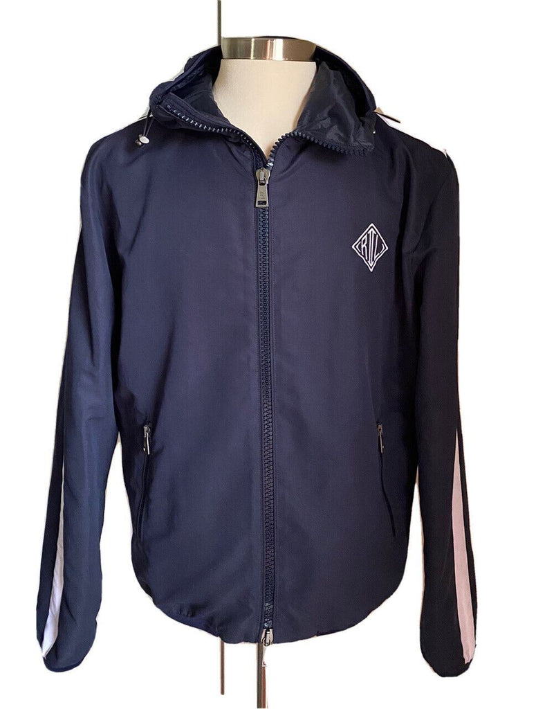 Neu $895 Ralph Lauren Purple Label Herren-Trainingsjacke, Marineblau, Größe M