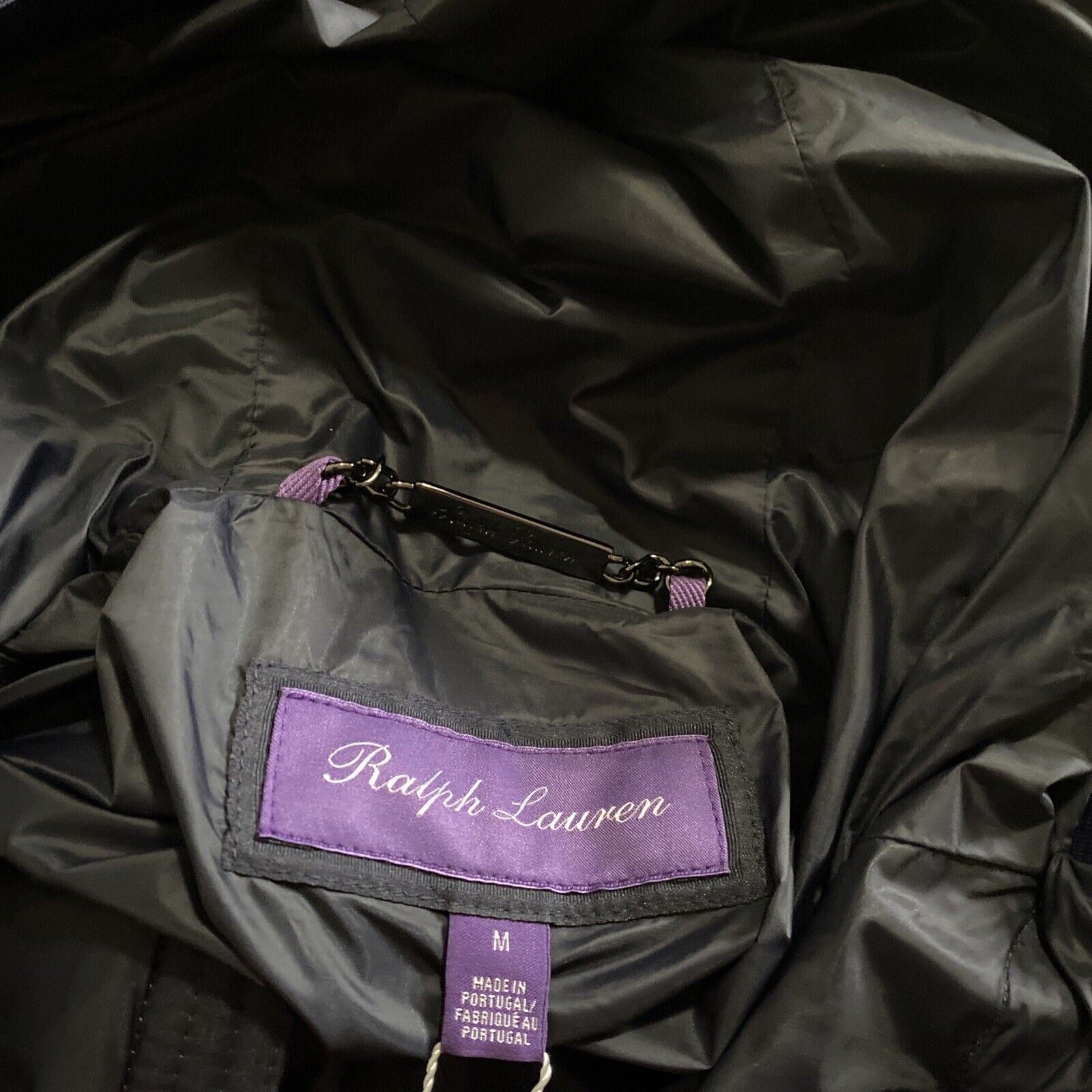 Neu $895 Ralph Lauren Purple Label Herren-Trainingsjacke, Marineblau, Größe M