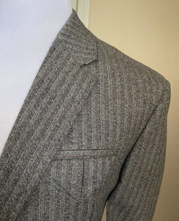 Neuer $3500 Bottega Veneta Herrenanzug aus weicher Wolle Grau 42R US/52R Eu Italien
