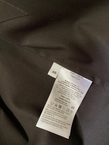 Новый мужской водонепроницаемый хлопковый плащ Bottega Veneta, 2650 долларов США, коричневый 38 США/48 ЕС