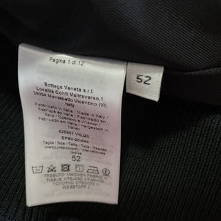 Neu $2100 Bottega Veneta Herren Übergroßer Jackenmantel Schwarz 42 US ( 52 Eu )