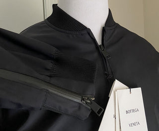 Neu $2100 Bottega Veneta Herren Übergroßer Jackenmantel Schwarz 42 US ( 52 Eu )