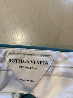 Neu mit Etikett: 890 $ Bottega Veneta Herren-Stretch-Nylonhose Tiffany Blue 36 US/52 Eu