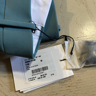 Neu mit Etikett: 890 $ Bottega Veneta Herren-Stretch-Nylonhose Tiffany Blue 36 US/52 Eu