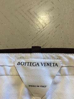 Neu mit Etikett: 1.100 $ Bottega Veneta Herren-Wollanzughose Burgunderrot 38 US/54 Eu