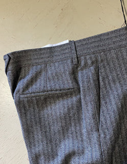 Neu mit Etikett: 950 $ Bottega Veneta Herren-Wollanzughose Grau 32 US/48 Eu