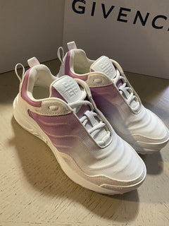 NIB $995 Givenchy Women Giv 1 Light Bicolor Running Pink/White 9 US/39 Eu