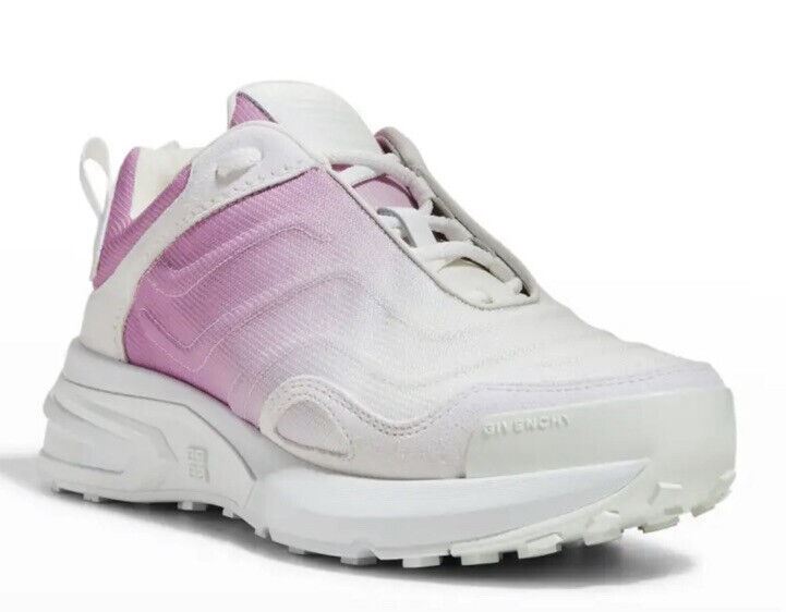 NIB $995 Givenchy Women Giv 1 Light Bicolor Running Pink/White 9 US/39 Eu