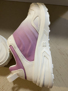 NIB $995 Givenchy Women Giv 1 Light Bicolor Running Pink/White 9 US/39 Eu