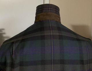 Neu mit Etikett: 695 $ Ralph Lauren Purple Label Herrenhemd Olivgrün M Italien