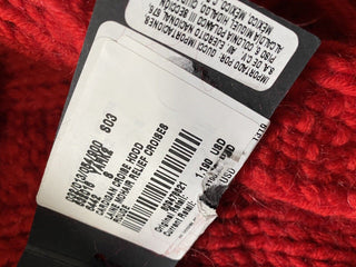 Neu mit Etikett: 1190 $ Saint Laurent Herren-Cardigan mit Kapuze, Coble-Strick, Rot, S, Italien
