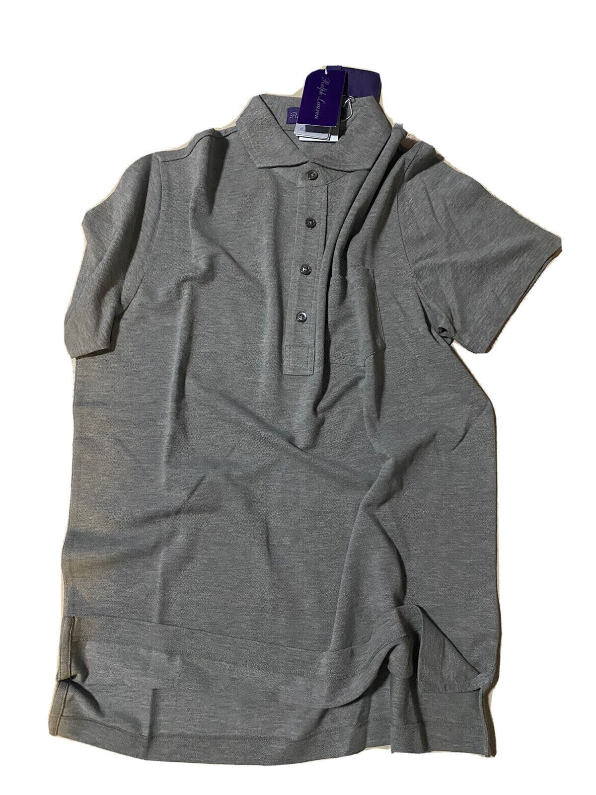 NWT Ralph Lauren Purple Label Men's Polo Shirt Color Gray XL