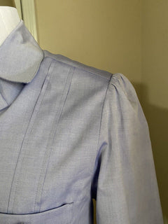 Neues Gucci-Herren-Jeanshemd aus feinem Oxford-Licht, Blau, L US (50 Eu), Italien