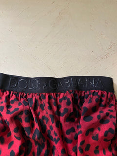 СЗТ $875 Dolce&amp;Gabbana Мужские шорты бордового/черного цвета 30 США/46 ЕС Италия