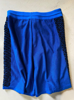 Neu mit Etikett: 725 $ Versace Herren-Shorts, Blau/Schwarz, 34 US/50 Eu, Italien