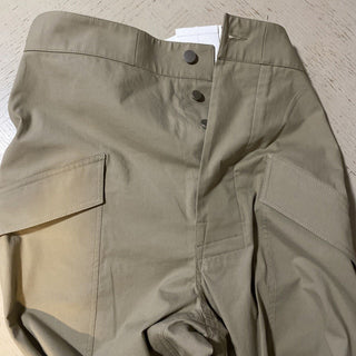 NWT $890 Bottega Veneta Mens Stretch Light Cotton Pants Sand/LT Brown 36 US/52 E