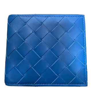 Neue Bottega Veneta Herren Geldbörse Blau 605721 Italien