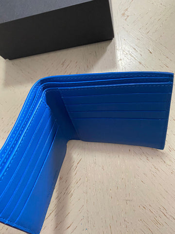 Новый мужской кошелек Bottega Veneta Синий 605721 Италия