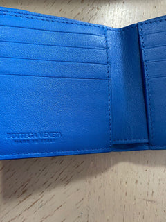 Neue Bottega Veneta Herren Geldbörse Blau 605721 Italien