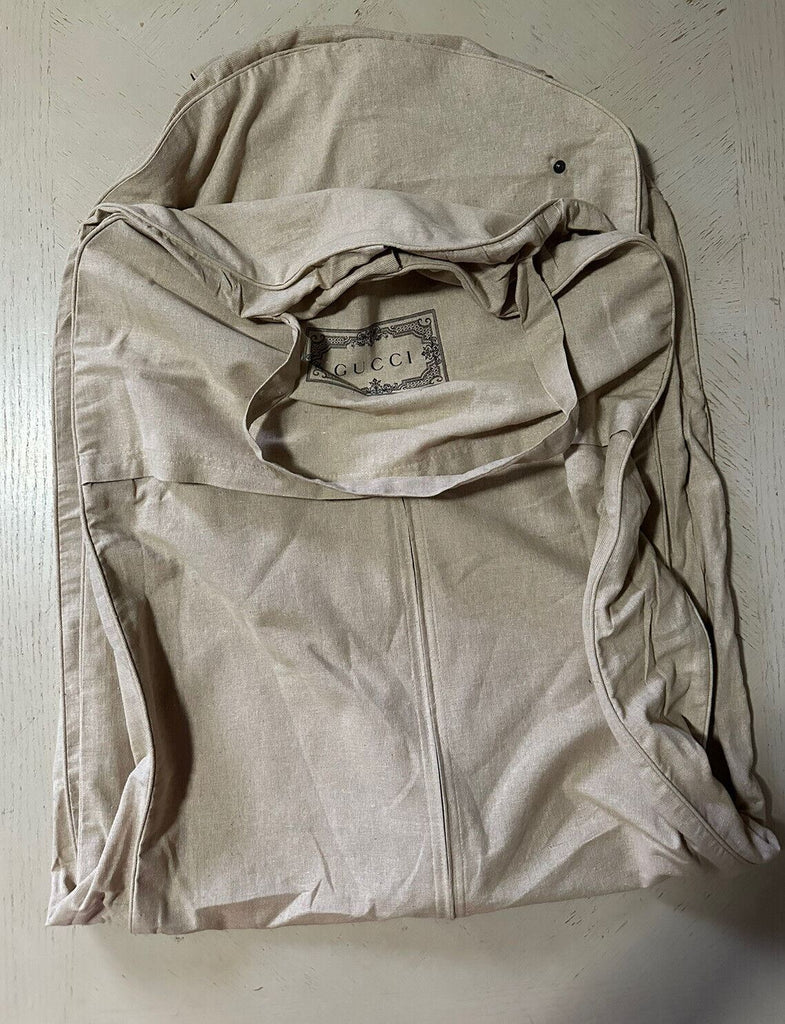Brand New Gucci Garment Suit,  Any Clothing Unisex LT Brown Bag