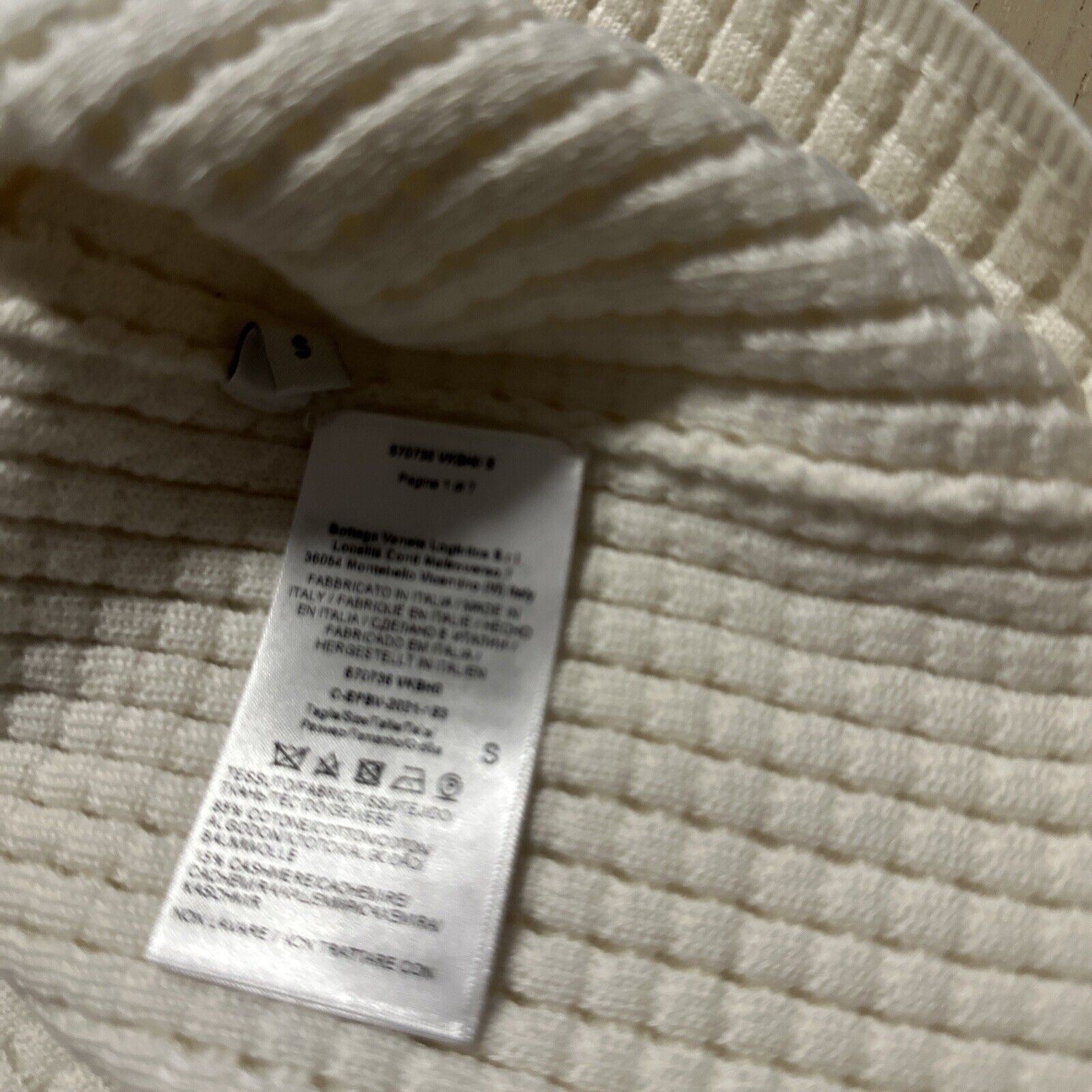NWT $1850 Bottega Venetta Мужской свитер с круглым вырезом Off White S Италия