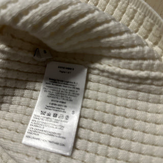 NWT $$1850 Bottega Veneta Men Crewneck Sweater Off White S Italy