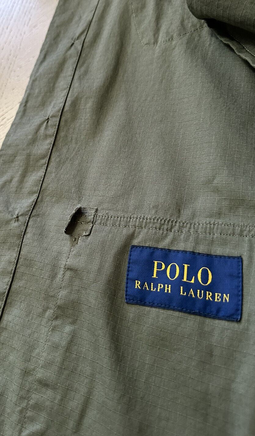 Новая мужская куртка Polo Ralph Lauren в стиле джунглей, новый оливковый размер 42 США/52 ЕС