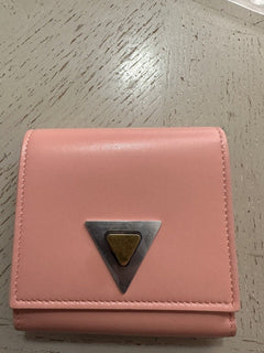 Neu $740 Bottega Veneta Damen Geldbörse Pink-Orange 656830 Italien