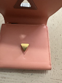 Neu $740 Bottega Veneta Damen Geldbörse Pink-Orange 656830 Italien