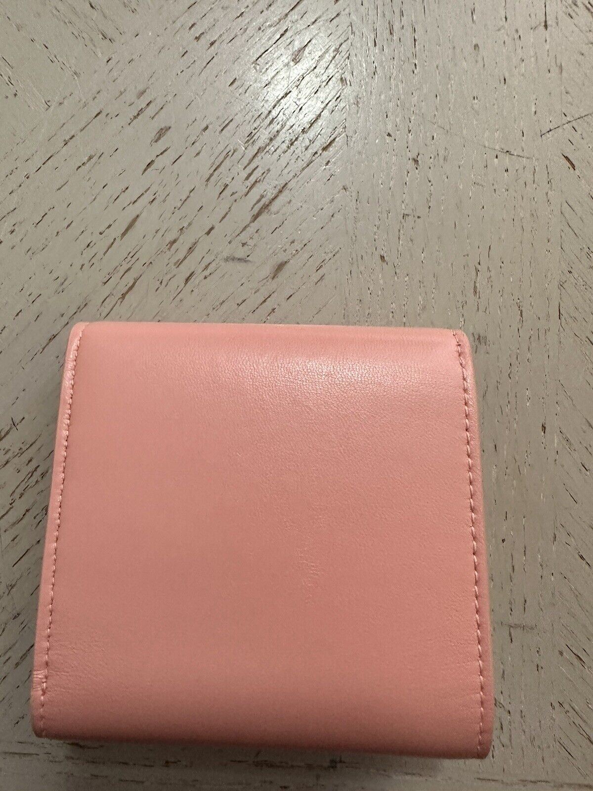 Новый женский кошелек Bottega Veneta розово-оранжевого цвета за 740 долларов 656830 Италия