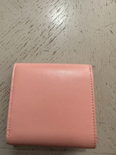 Neu $740 Bottega Veneta Damen Geldbörse Pink-Orange 656830 Italien