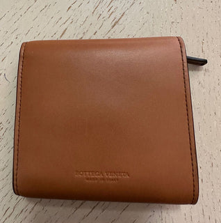 Neu $680 Bottega Veneta Damen Geldbörse Braun 578752 Italien
