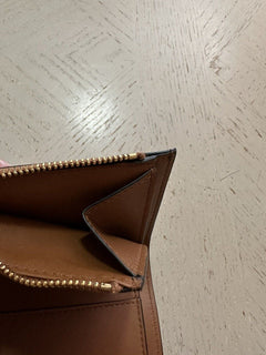 Neu $680 Bottega Veneta Damen Geldbörse Braun 578752 Italien