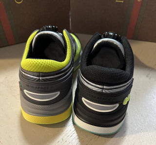 Neue Gucci Damen Ultrapace Two-Tone Sneakers Schuhe Schwarz/Gelb 6,5 US/36,5 Eu