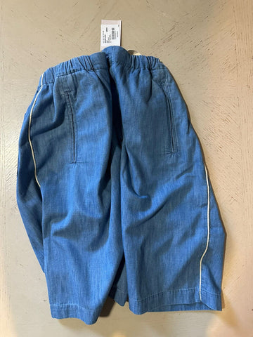 Новый мужской комплект из потертых джинсовых шорт и рубашки Gucci за 1980 долларов США, синий цвет 40 США/50 ЕС