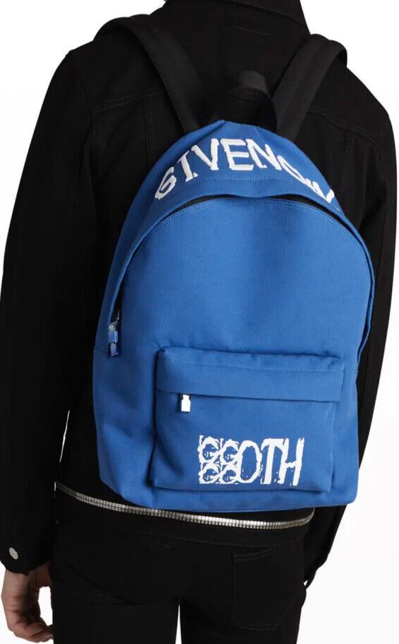 Neuer 1260 $ Givenchy Herren Essential U Logo Rucksack ELECTRIC BLUE Italien