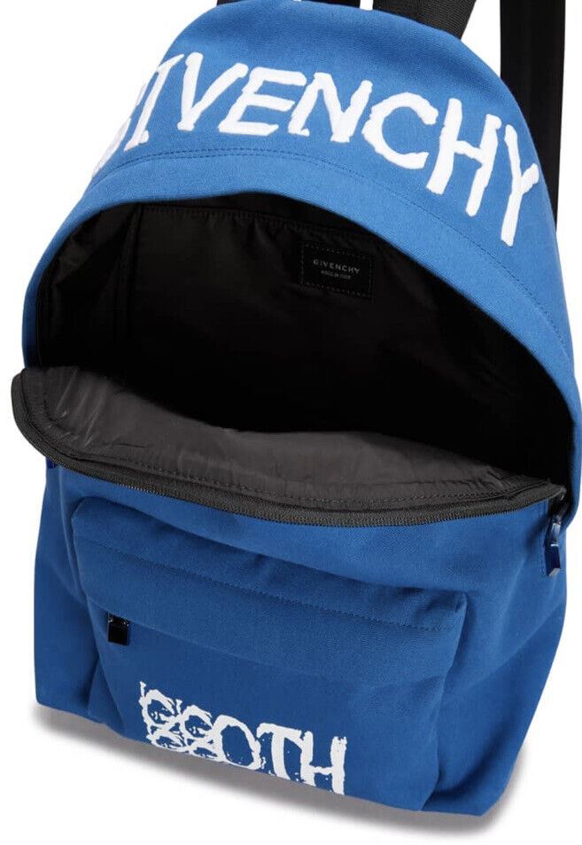 Новый мужской рюкзак с логотипом Givenchy Essential U за 1260 долларов, ЭЛЕКТРИЧЕСКИЙ СИНИЙ, Италия