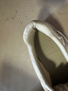 NIB 895 $ Givenchy Herren-Sneakers aus Leder/Canvas mit Logo, Beige, 11 US/44 Eu