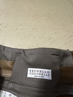 Коричневая юбка с поясом Brunello Cucinelli, $1995, 10 США (46 It), Италия